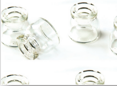 Glass Candle Holders 48/pk