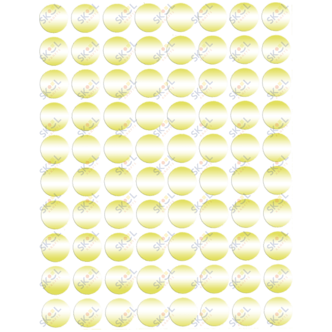 Color Coding Dot Sticker (Assorted Sheets, 1", 25)