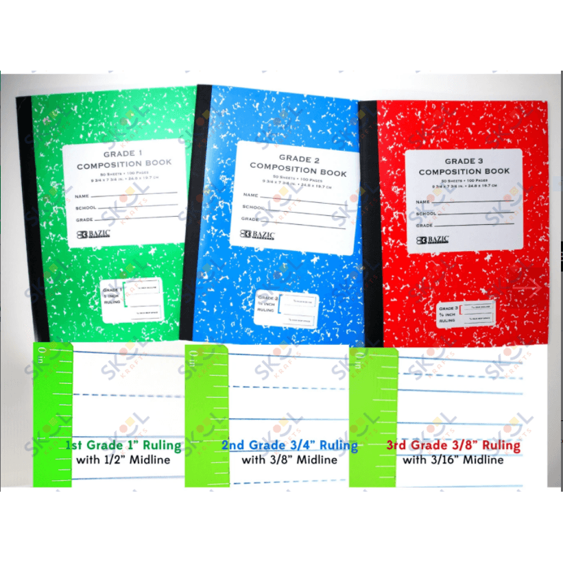 Grade 2 Primary Composition Book