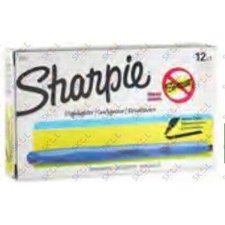 Sharpie Highlighters Fine Tip Blue 12/pk