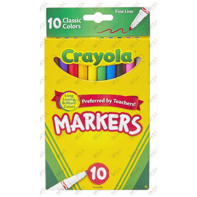 Crayola Fine Tip Markers Classic Colors 10/pk
