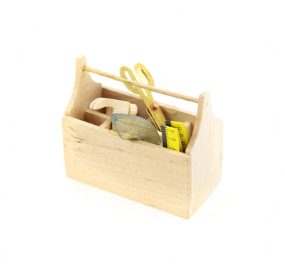 Miniature Tool Box With Tools