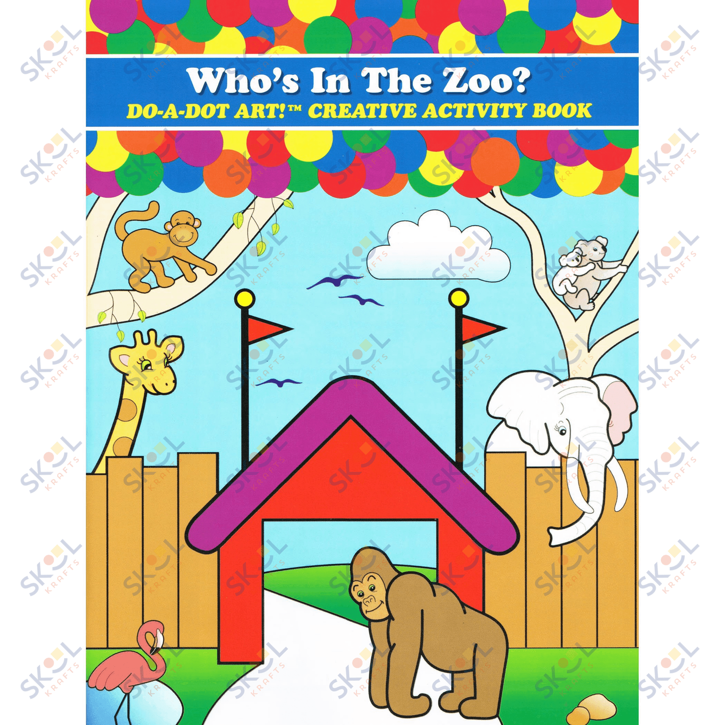 Who's in the Zoo? Do a Dot art Activity Book
