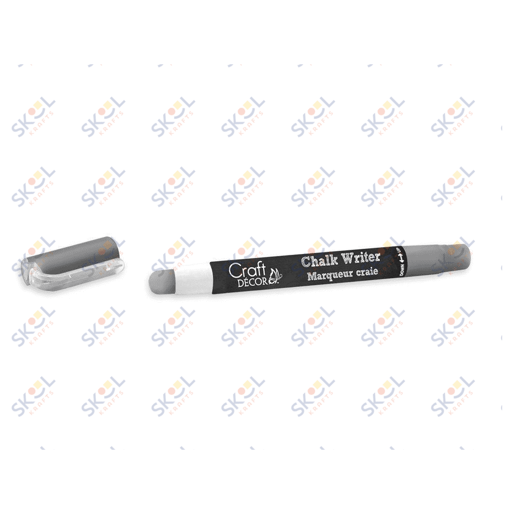 Craft Decor Chalk Writer Silver
