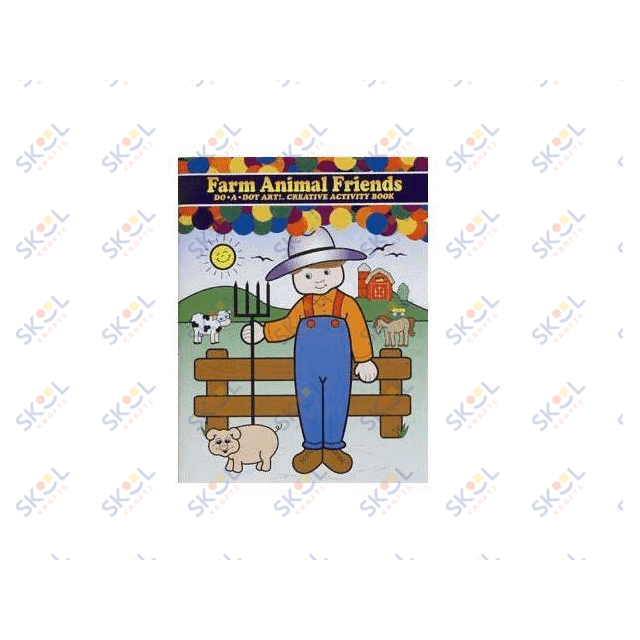 Farm Animal Friends Do A Dot Art Activity Book