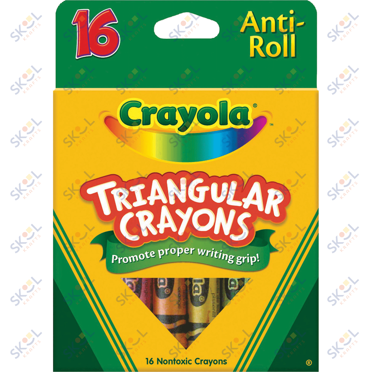 Crayola Triangular Crayons 16/pk