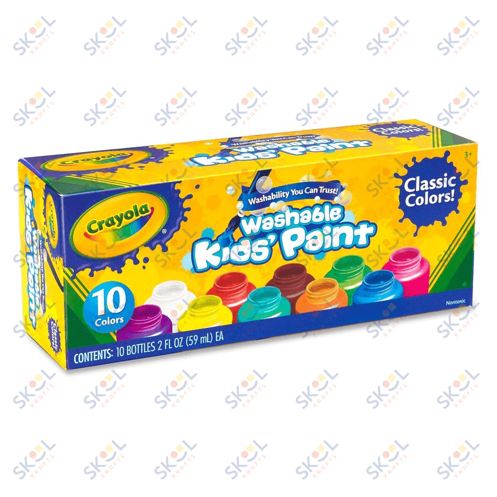 Crayola Washable Kids Paint 2oz 10/Pkg