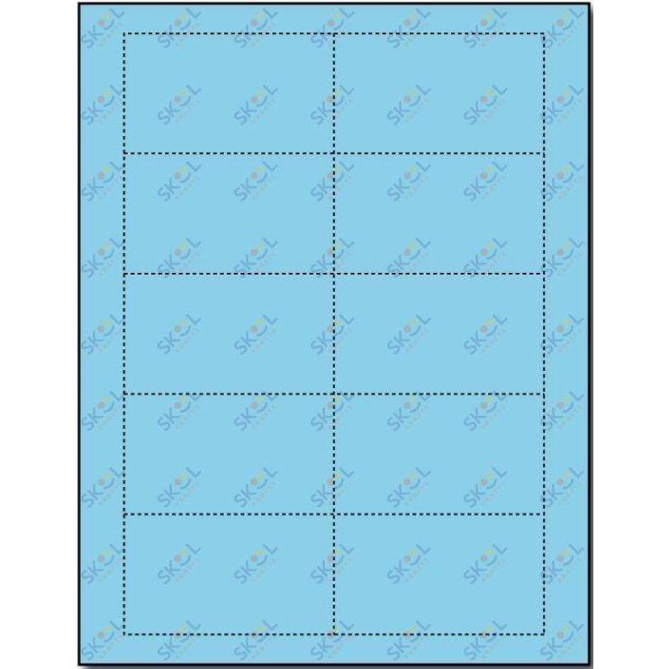 Perforated Business Card, 10/pg, 250 Sheets