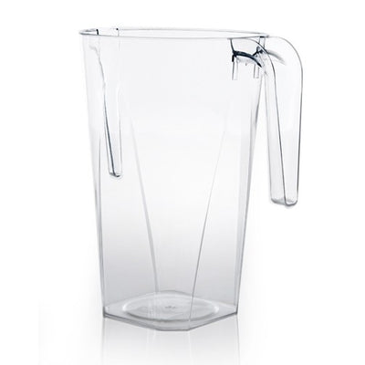 Clear Square Pitcher 80oz
