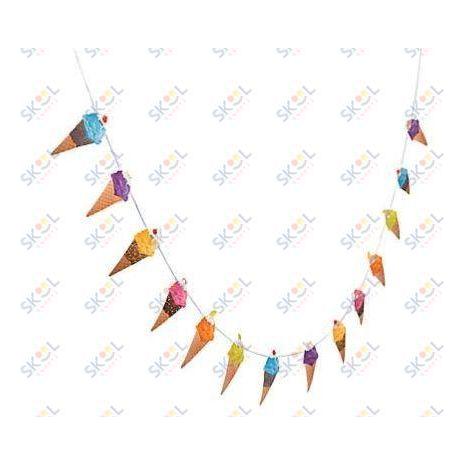 Ice Cream Garland 7 ft. x 5"