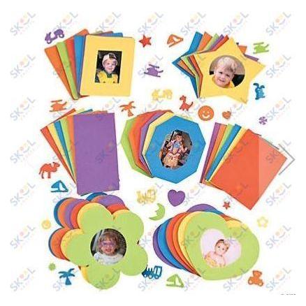 Sensational Foam Picture Frames & Shapes - Makes 30
