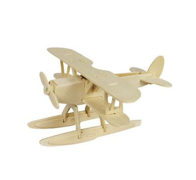 3D Wooden Puzzle Hydroplane