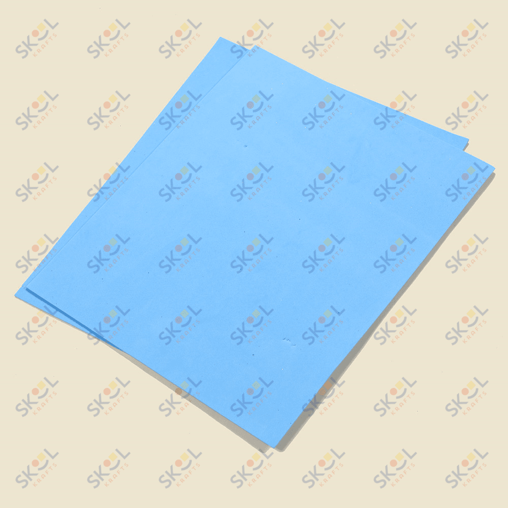Foam Sheets (Light Blue, 9" x 12")