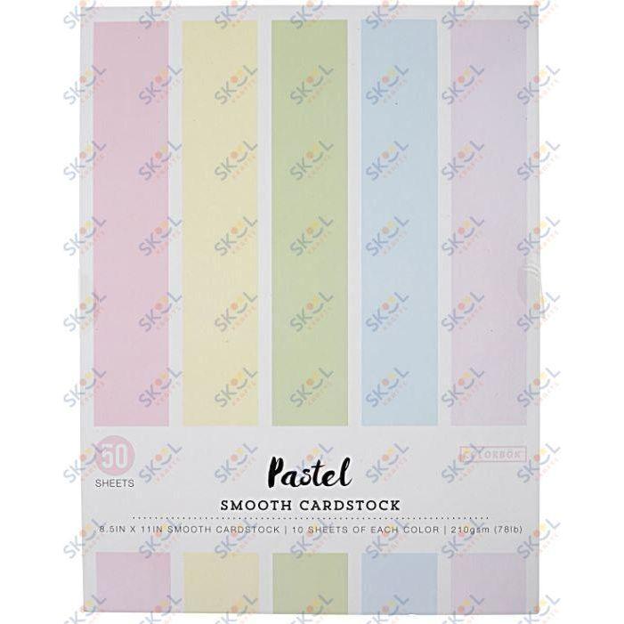 Cardstock Paper Pastel 50/pk