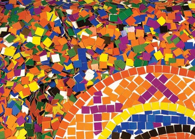 Double Color Mosaic Squares (3/8") 10,000/pkg