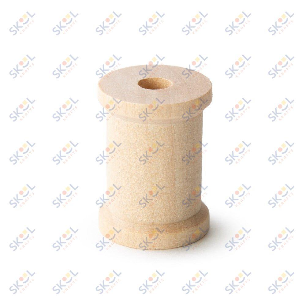 Wood Spools (1" x 3/4", 10 Pack)