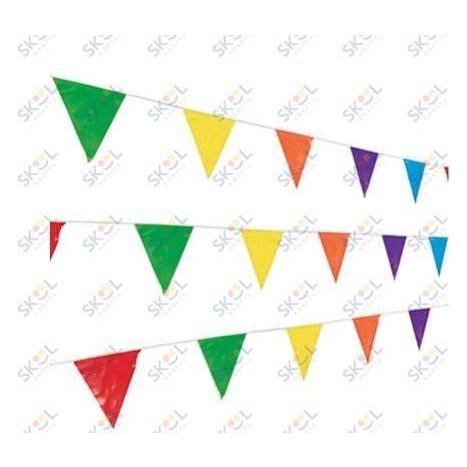 Multicolor Pennant Banner 100ft