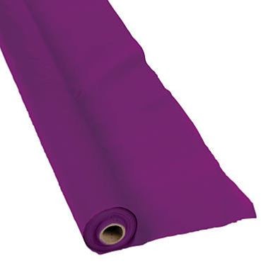 Plastic Plum Tablecloth Roll 40" x 100ft