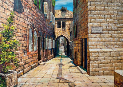 Alleyway in Yerushalayim, 1000 Piece Puzzle