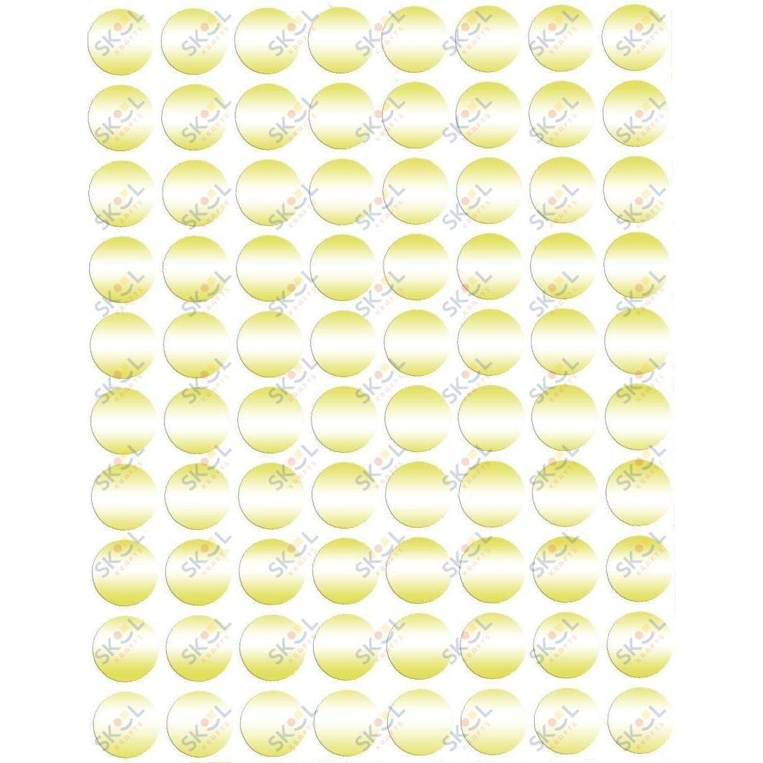 Color Coding Dot Sticker (Assorted Sheets, 1", 25)