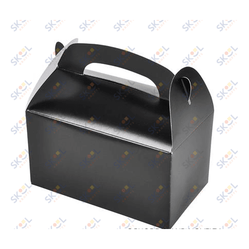 Treat Box 6.25" Black 12/pk