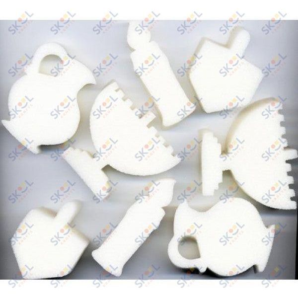 Chanukkah Coloring Sponge Stamp 8/pk