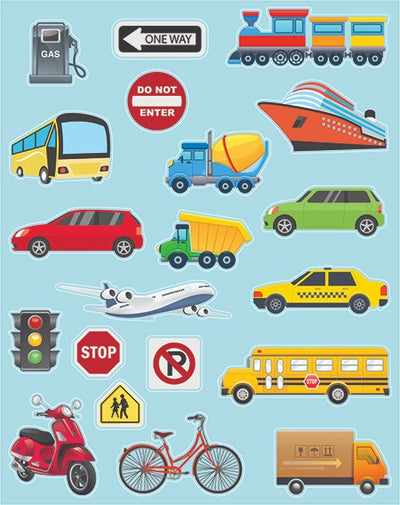 Vehicle Stickers 6/sheets