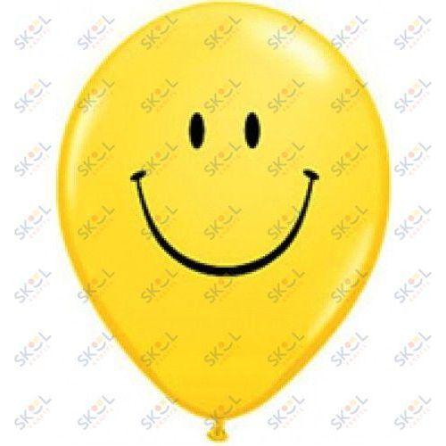 Yellow Smile Balloons 50/pk