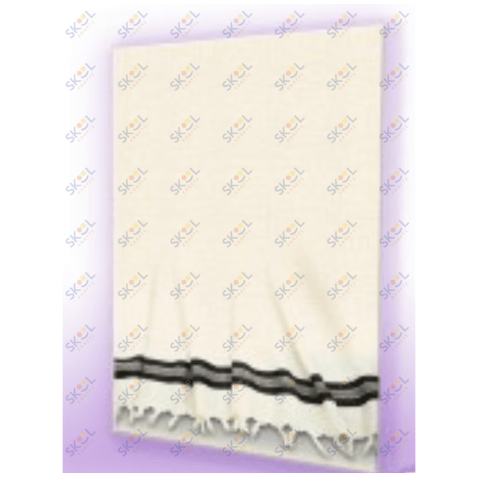 Stationary Paper Tzitzis W/ Fringes At Bottom