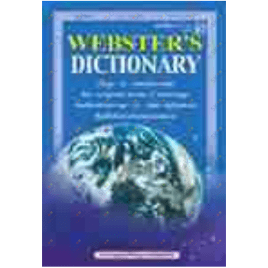 WEBSTER'S DICTIONARY