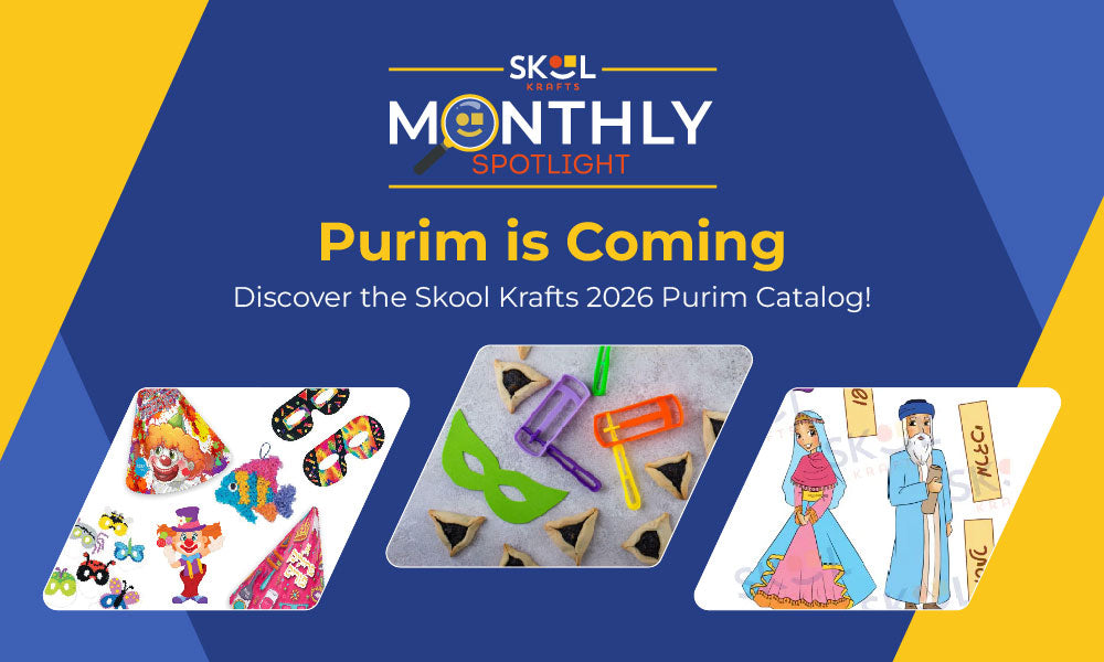 Celebrate Purim with Skool Krafts: Everything You Need in One Catalog