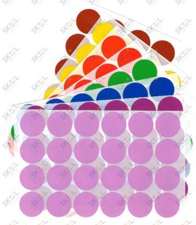 Color Coding Dot Sticker (Pink, 3/4", 32)