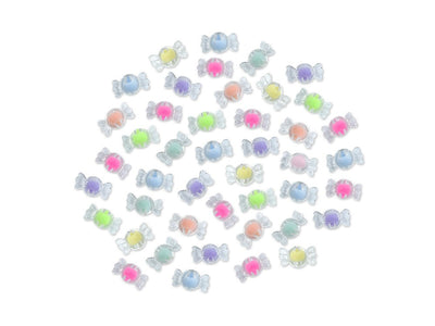 Fashion Acrylic Multi Mini Candy Beads