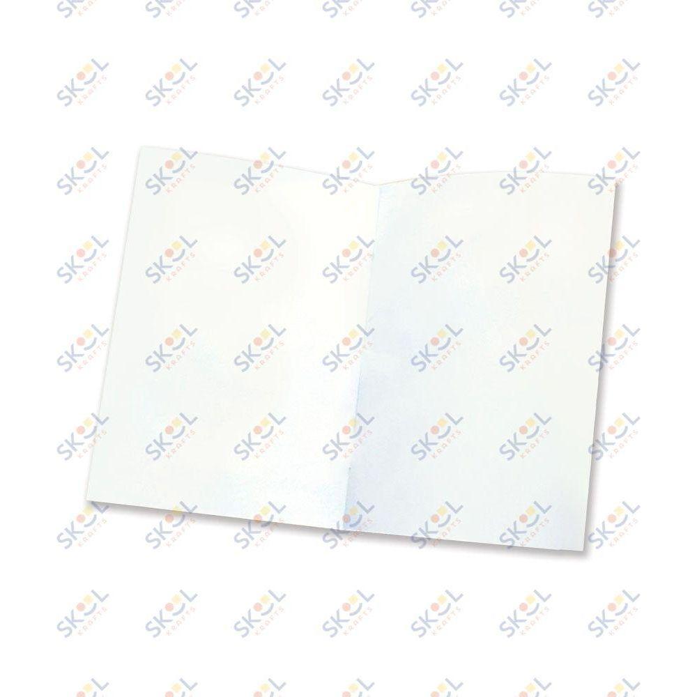 Rectangle Blank Book Activity Book