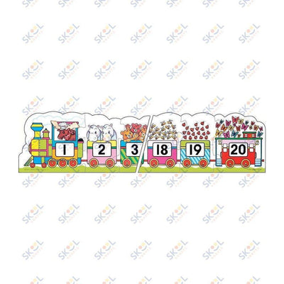 Number Train Floor Puzzle