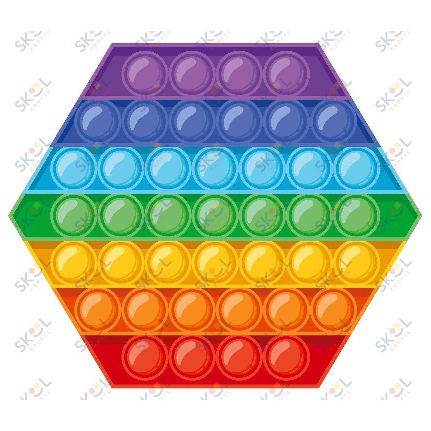 pop it centerpiece 24x28