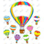 Hot Air Balloon Bulletin Board Set