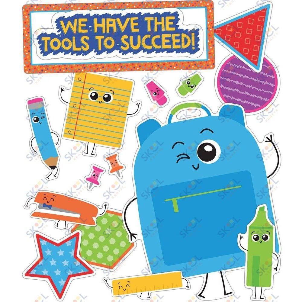 We Have the Tools to Succeed! Bulletin Board Set