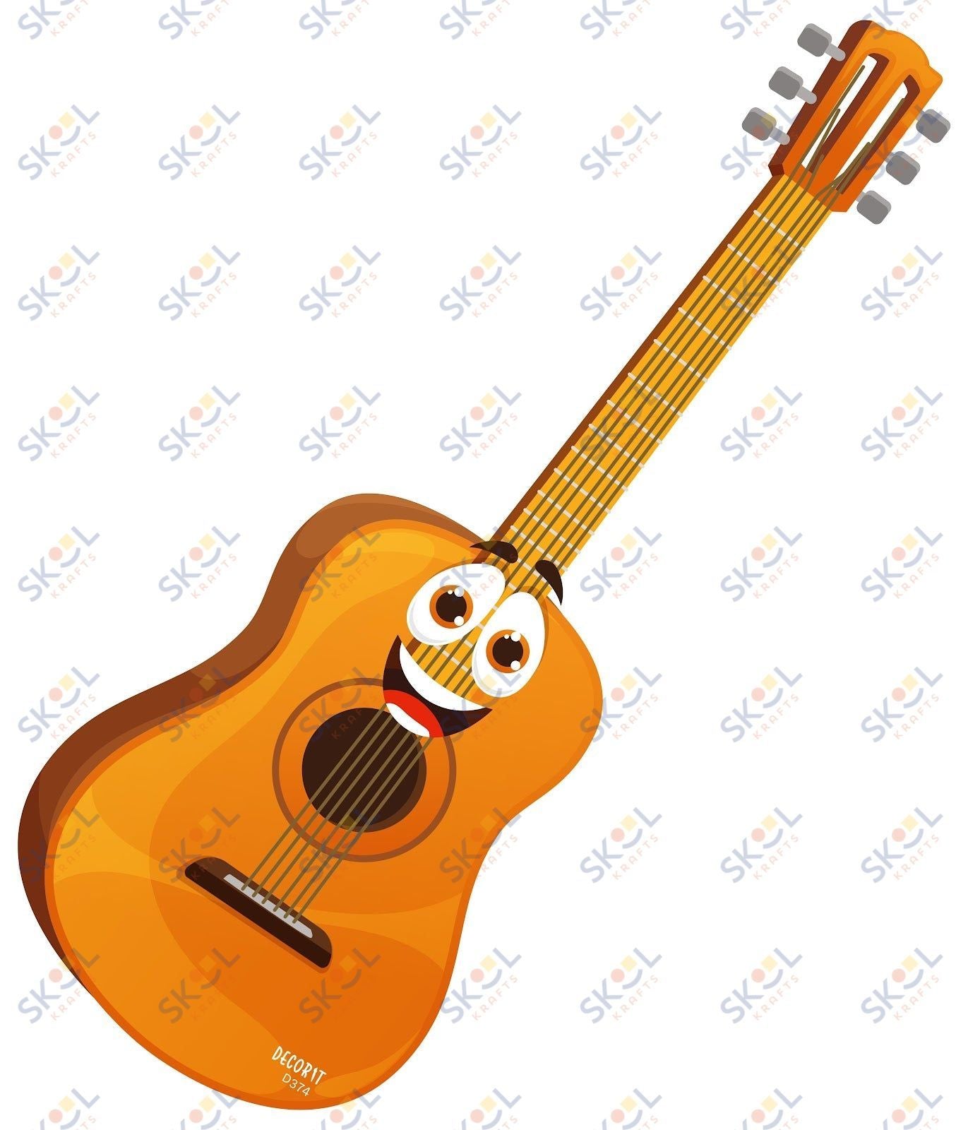 Cartoon guitar CENTERPIECE 24x28