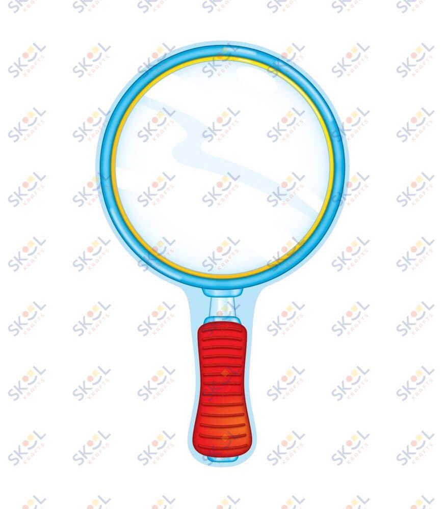 Magnifying Glass Cutouts 36/pk 6"