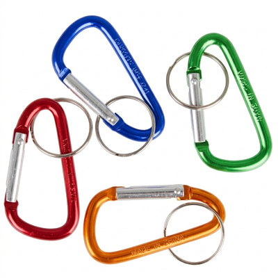 2" Rock Clip Keychain, Assorted, 12/pk