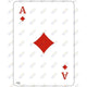 Play your cards right....card CENTERPIECE 24x28