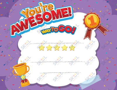 Awards - You're Awesome 12 Pack (11x8.5)