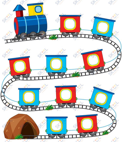 train 2 centerpiece 24x28