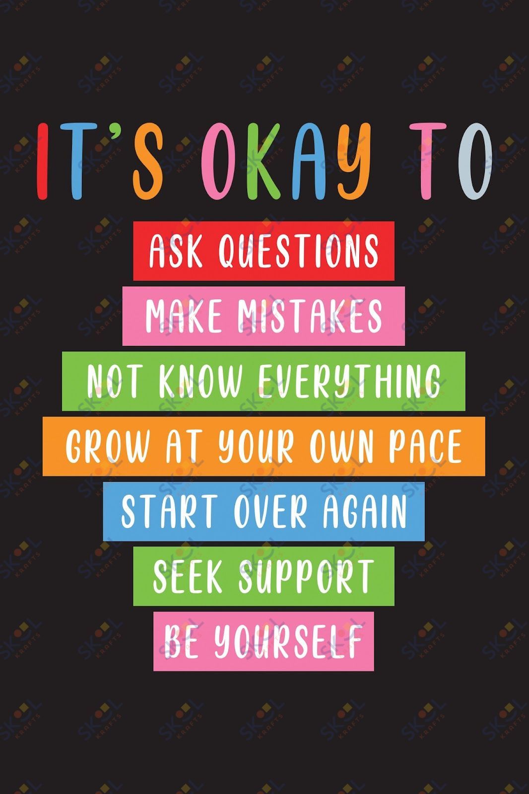 it's okay to.... (11x17)