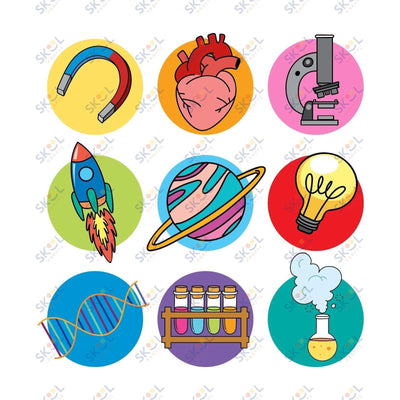 science icon bulletin 24x28