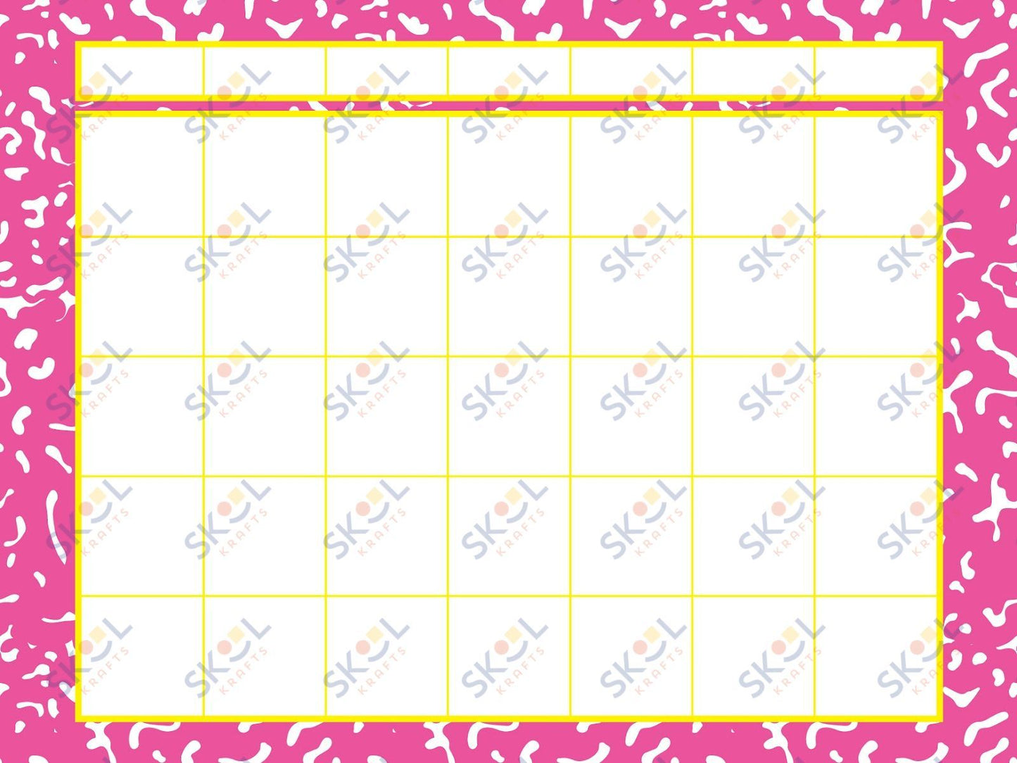 Composition Notebook Pink 24x18