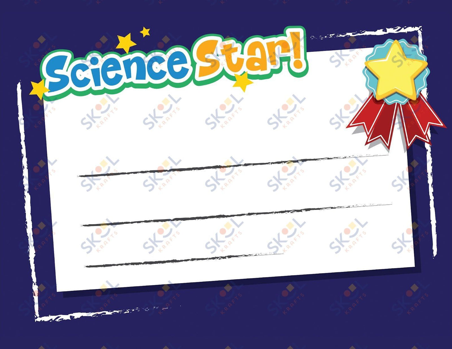 Awards - Science Star 12 Pack (11x8.5)