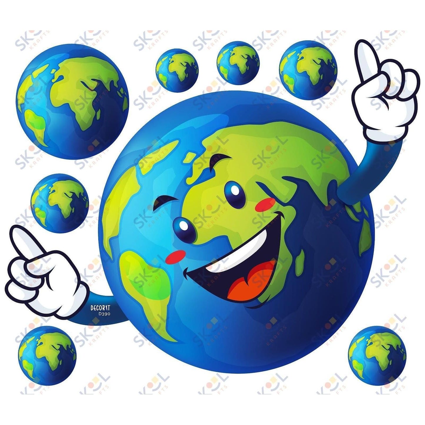 Happy globe CENTERPIECE 24x28