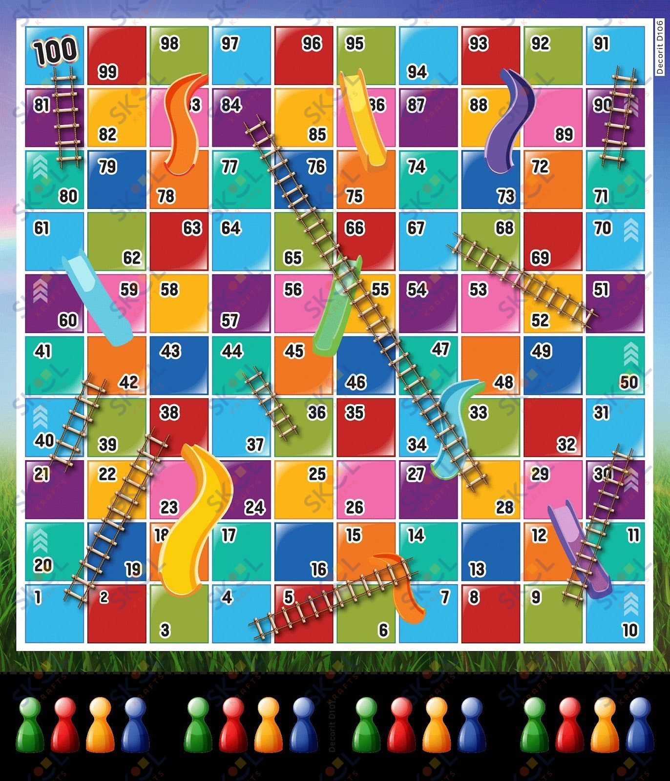 Chutes & Ladders (24x28)